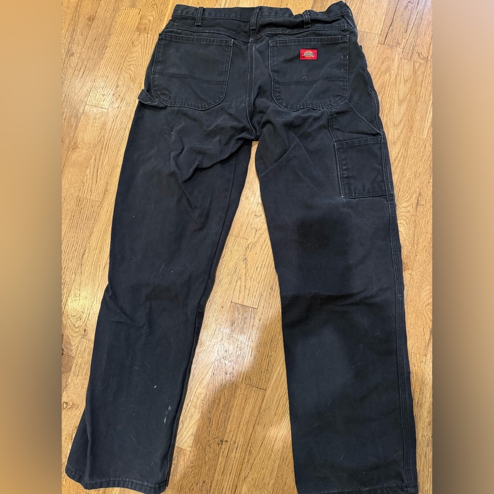 Vintage Dickies Carpenter Pants  Black 34x32
